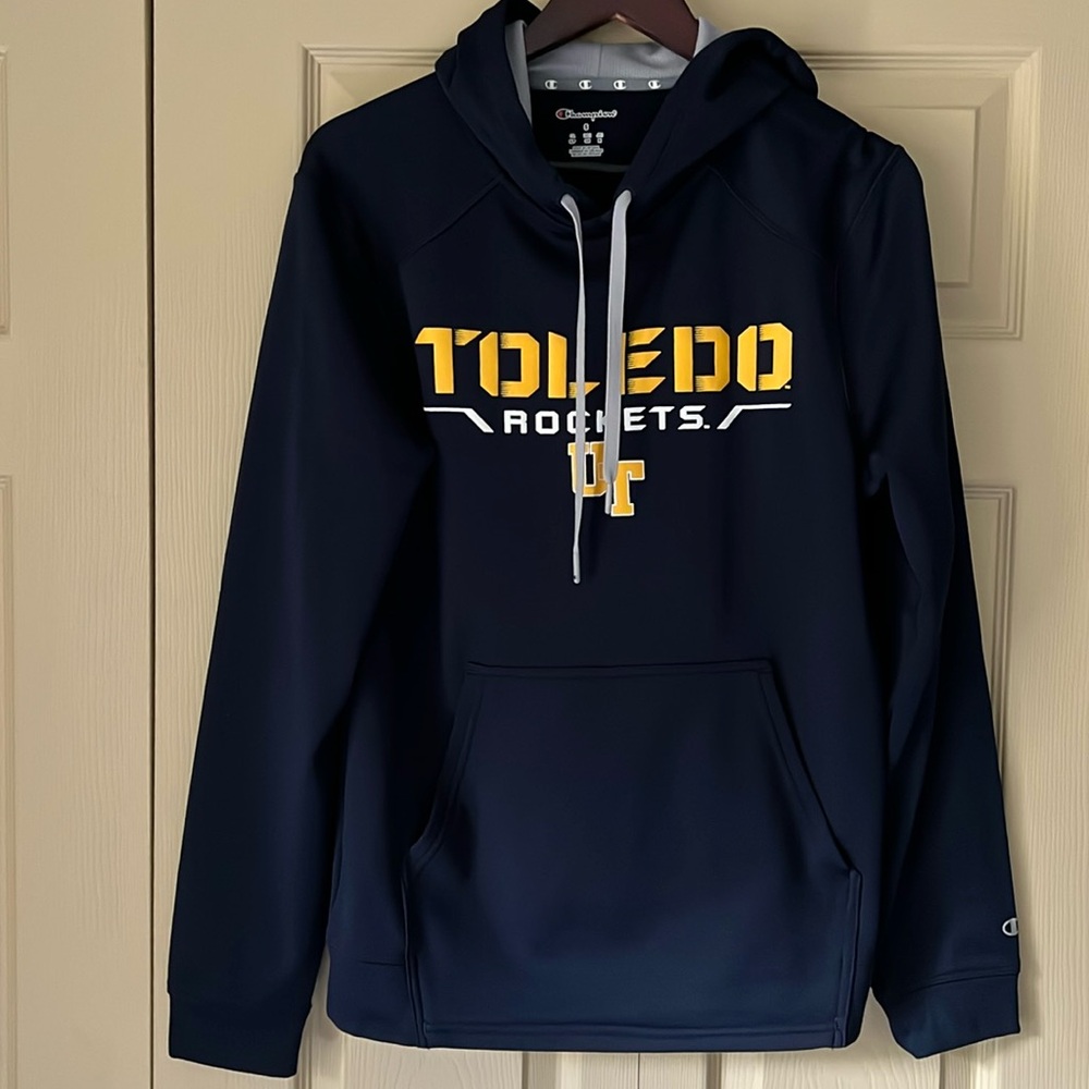 Champion Sweatshirt Size Small Toledo Rockets Blue UT